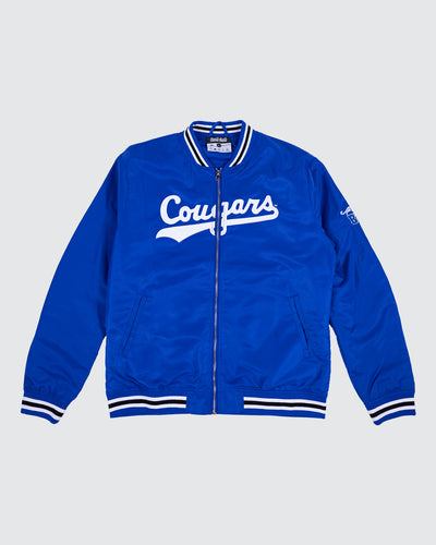 Brigham Young Cougars Script Royal Varsity Jacket