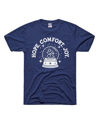 Childrens Mercy Hope Comfort Joy Snow Globe Tee