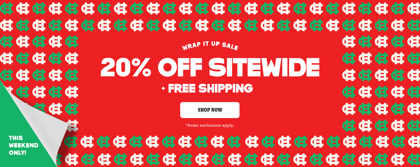 Shop Best Sellers 20% Off + Free Shipping