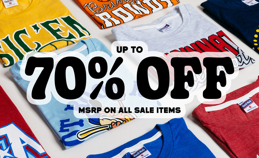 Up to 70% Off MSRP on All Sale Items