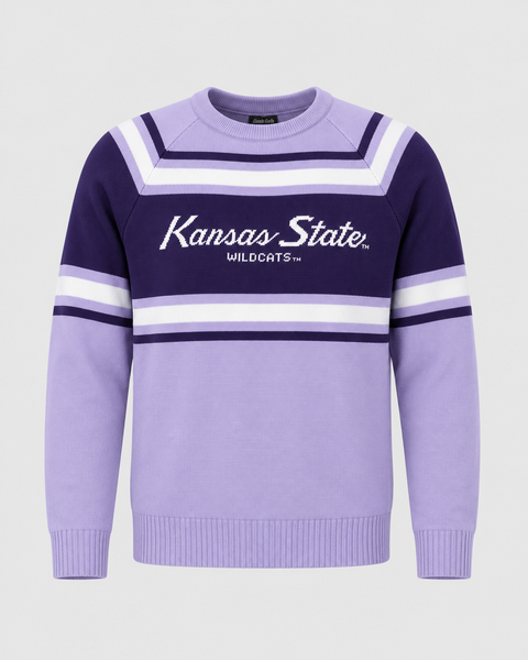50s.60sKANSAS STATE UNIVERSITY スウェット KSU Lavender Sweater | CHARLIE HUSTLE
