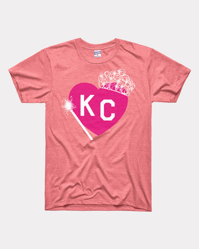 Good Witch KC Heart Pink T-Shirt