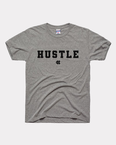 Grey Hustle CH Monogram T-Shirt