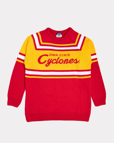 Iowa State Script Cardinal Sweater