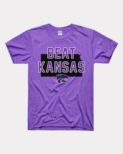 Purple K-State Beat Kansas T-Shirt