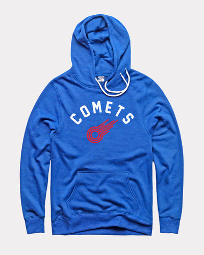 KC Comets Arch Over Logo Royal Hoodie
