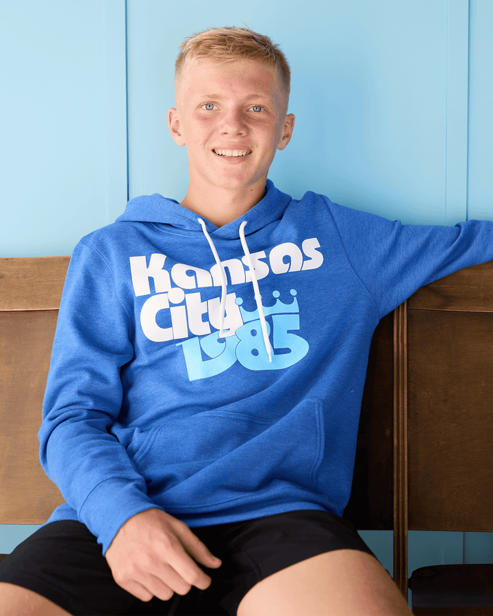 Kansas City 1985 Crown Royal Hoodie | CHARLIE HUSTLE