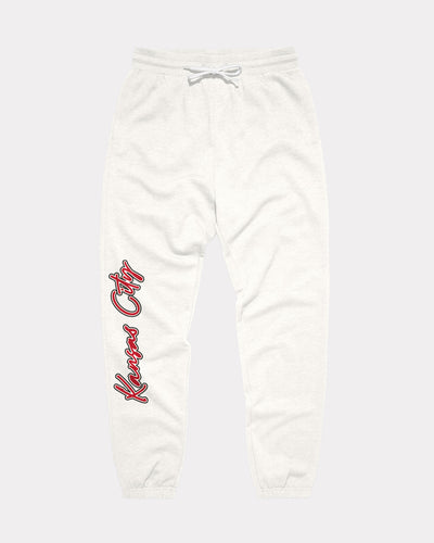 Kansas City Script White Puff Ink Sweatpants
