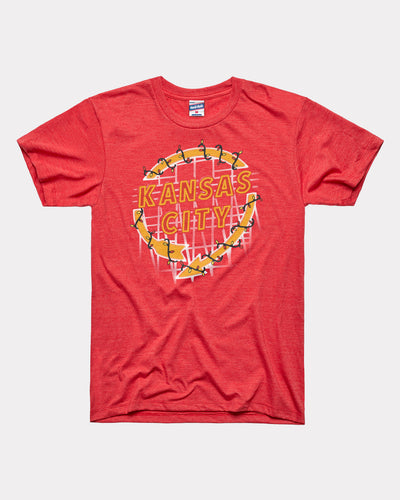 Kansas City Western Auto Lights Red T-Shirt
