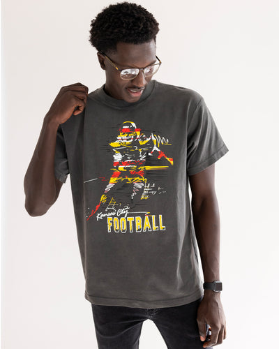 Kansas City Football Dash Pigment Black Street Tee