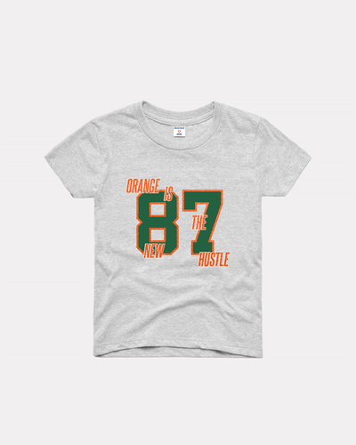 Kids Orange is the New Hustle Ash T-Shirt