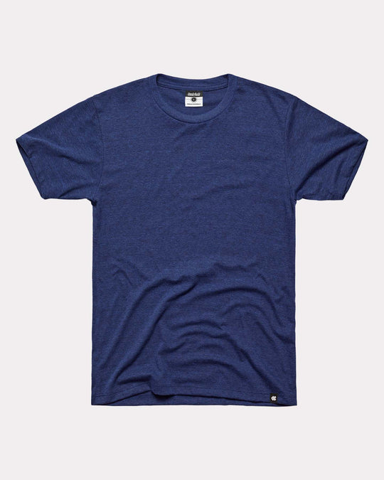 Heather Navy Unisex Essential T-Shirt