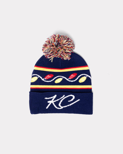 Plaza Lights 2025 Pom Beanie