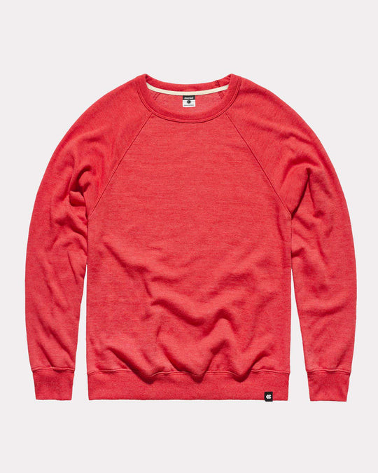 Red Essential Unisex Crewneck