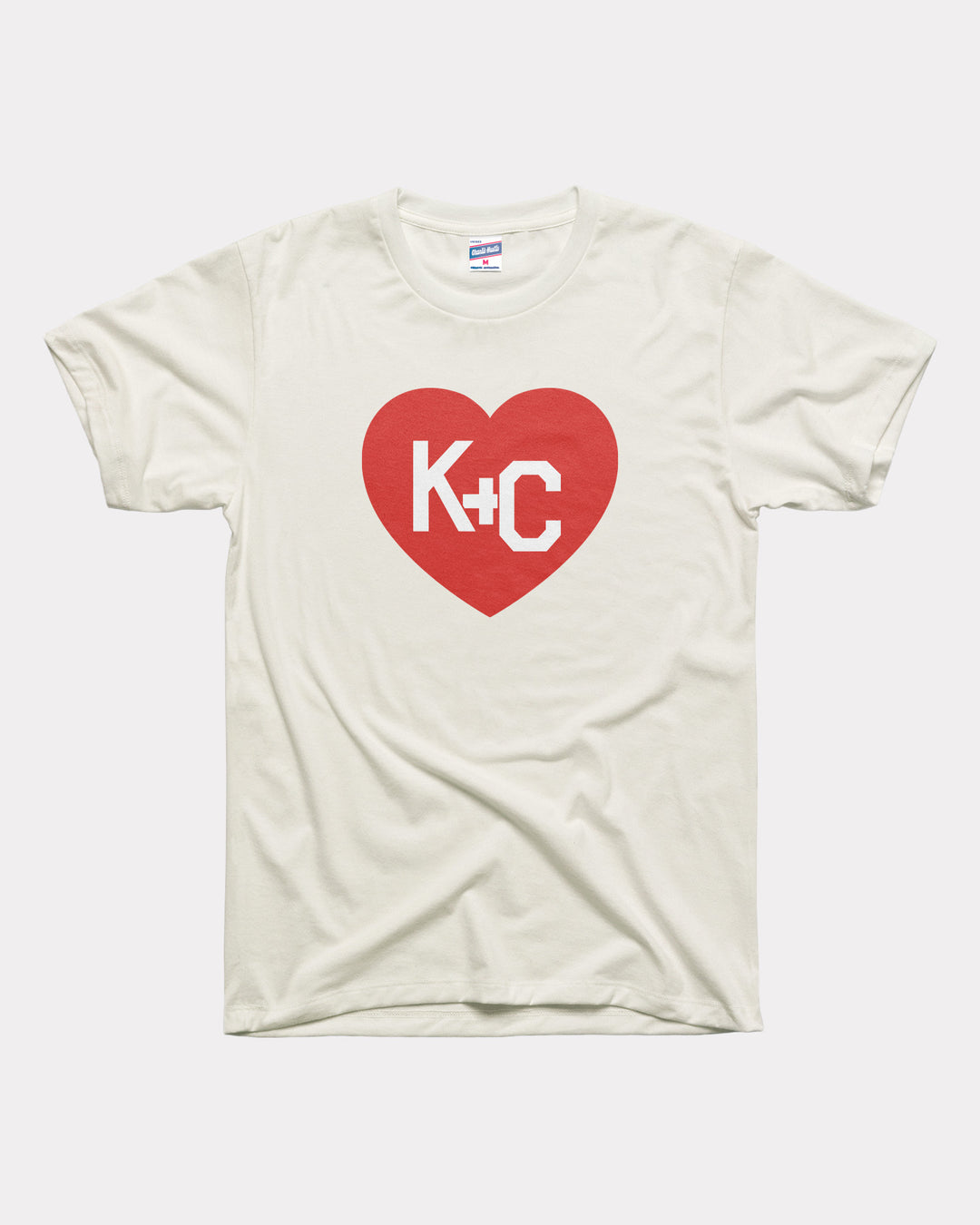 洋楽 Cl' Che' / hustle hard 4 Switzerland KC Heart Vintage White Unisex T-Shirt | CHARLIE HUSTLE