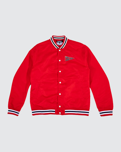 Texas Tech College Vault Double T Red Letterman Jacket