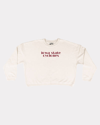 Natural Corded Crew Iowa State Cyclones