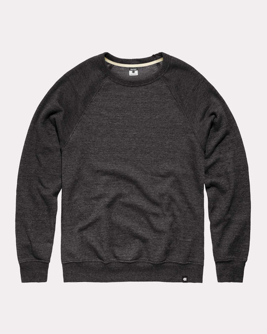 Black Essential Unisex Crewneck