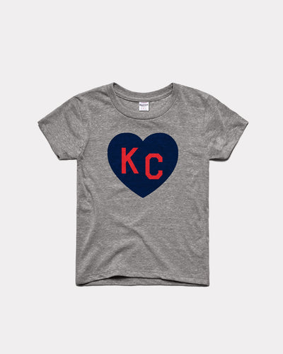 KCblissCreations Womens Kansas City Hometown Proud - Heart KC Flag - Football and Baseball Sports Shirts - Local Boutique Shirts - 8636