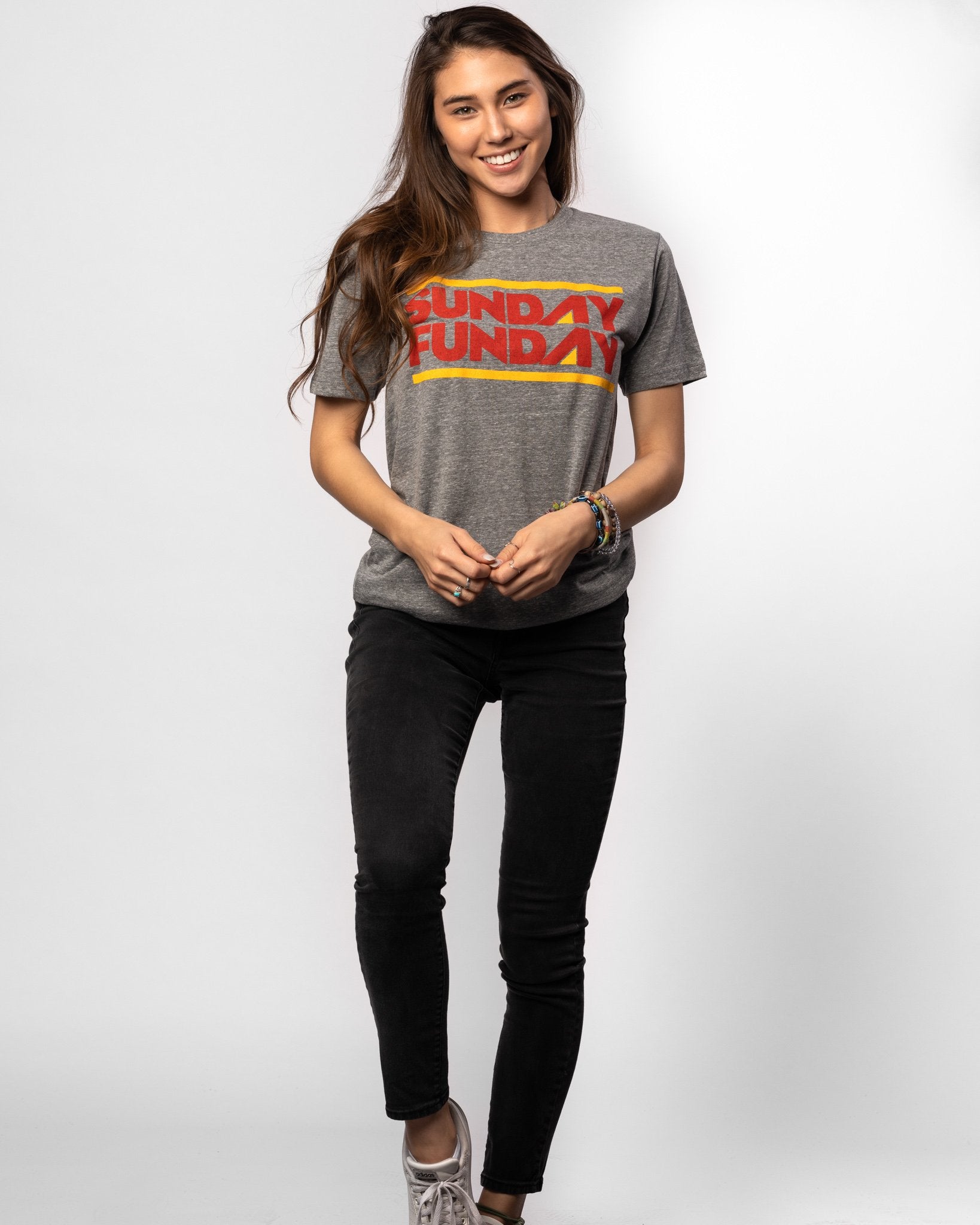 Red Sunday Funday Vintage Arrowhead T-Shirt | Charlie Hustle 10 / S