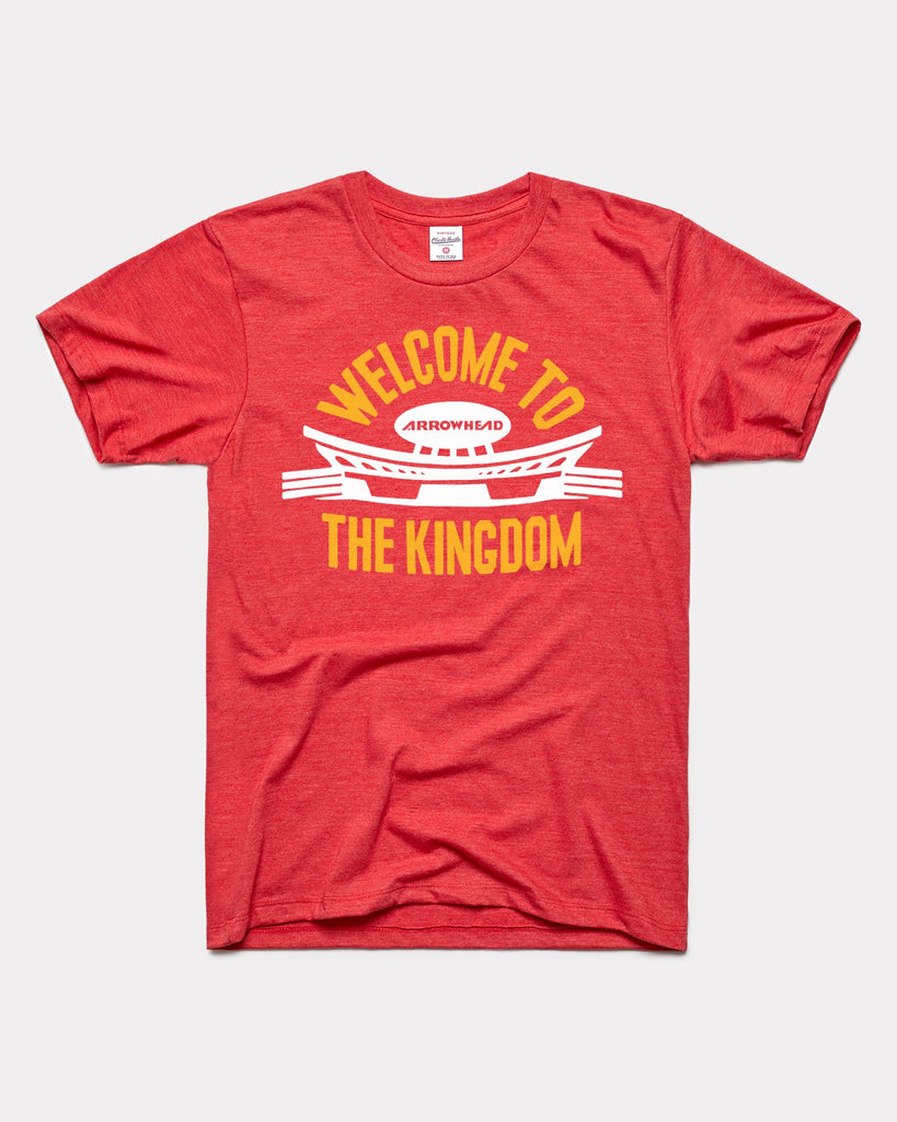 Welcome To The Kingdom Arrowhead Red Vintage T-Shirt