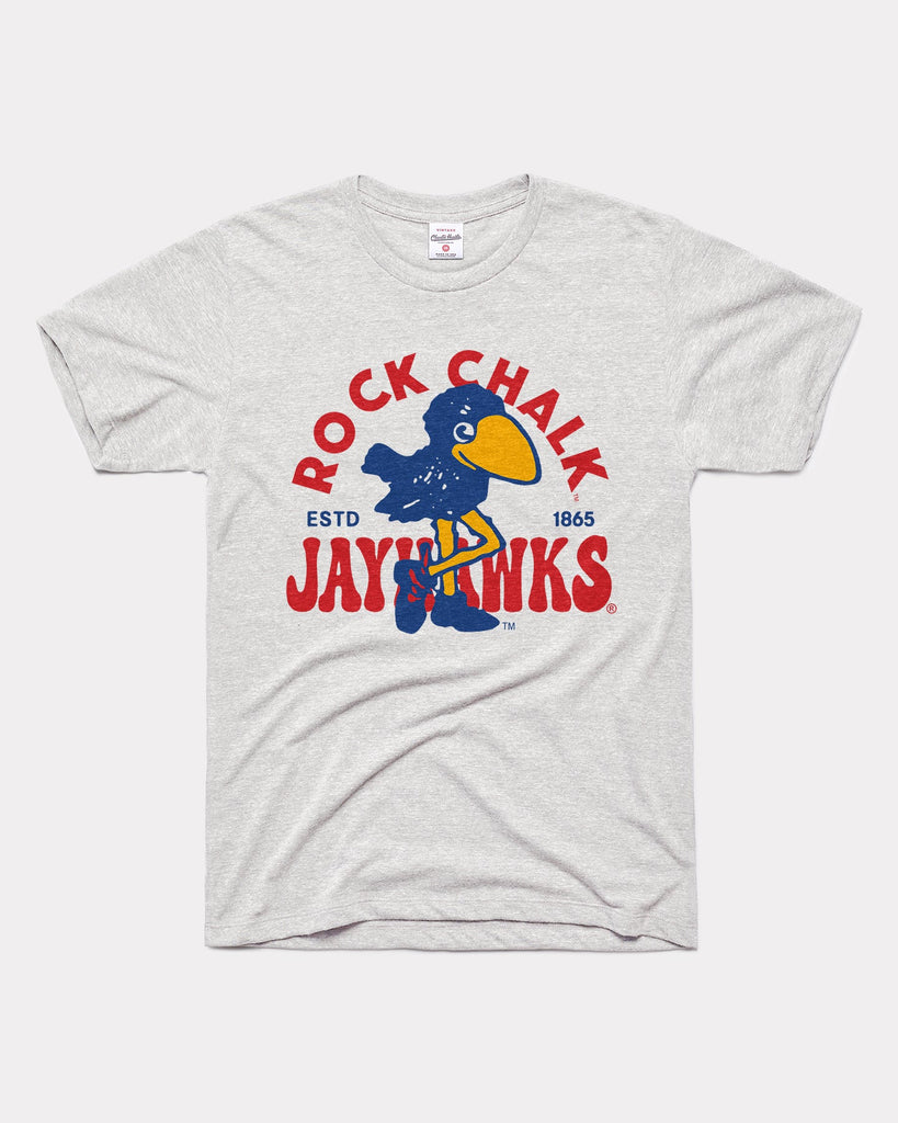 Jayhawks Rock Chalk Shamrock Short Sleeve T Shirt