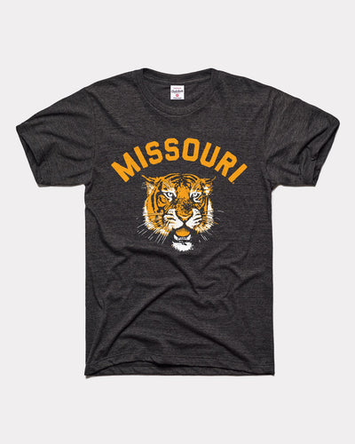 Black Missouri Tigers Arch Vintage T-Shirt