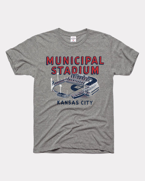 Municipal Stadium Kansas City Unisex Retro T-shirt