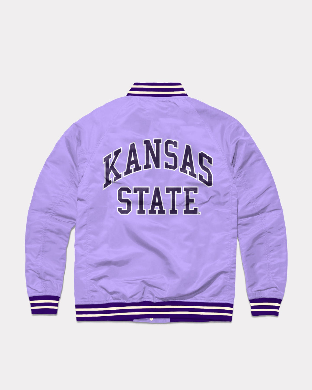 Kansas State University Vintage Purple Letterman Jacket | CHARLIE