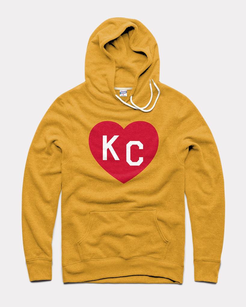 Charlie Hustle KC Heart Tee Red/Gold L